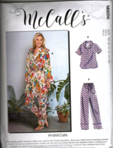 McCall&#39;s M8056 Misses 8 to 16 Pajamas, Robe, Top, Pants, Shorts Sewing Pattern - £13.12 GBP