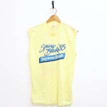 Vintage Daytona Beach Florida Spring break 1985 Sleeveless T Shirt XL - £25.43 GBP