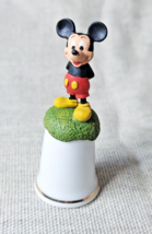 Vintage Disney Collection Porcelain Mickey Mouse Thimble - €21,03 EUR