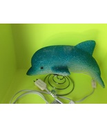 Blue Dolphin Bedroom / Nursery Bedside Light - £15.66 GBP