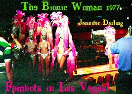 THE BIONIC WOMAN 1977 Original On-Set 4x6 Color Print! FEMBOTS IN LAS VE... - $5.00