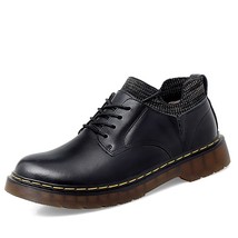 Fashion Mens shoes Business Casual Shoes Male British Retro Youth Formal Oxford  - £60.64 GBP
