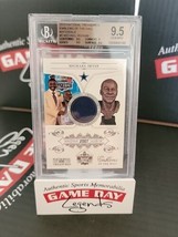 2010 Michael Irvin National Treasures Emblems of the Hall /99 Cowboys Bgs 9.5 - £143.43 GBP