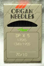 Organ Industrial Sewing Machine Needles 70/10 - $4.99