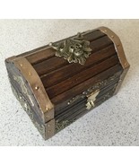 Large Pirates Chest Wooden Trinket Box 2 - $16.97 CAD