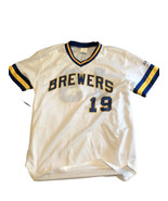 Robin Yount #19 Milwaukee Brewers 1970 Replica Jersey SGA Adult M - $13.98