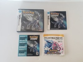 Pokemon: Diamond Version Nintendo DS Case Inserts &amp; Manual ONLY - NO GAME - 2007 - $32.95