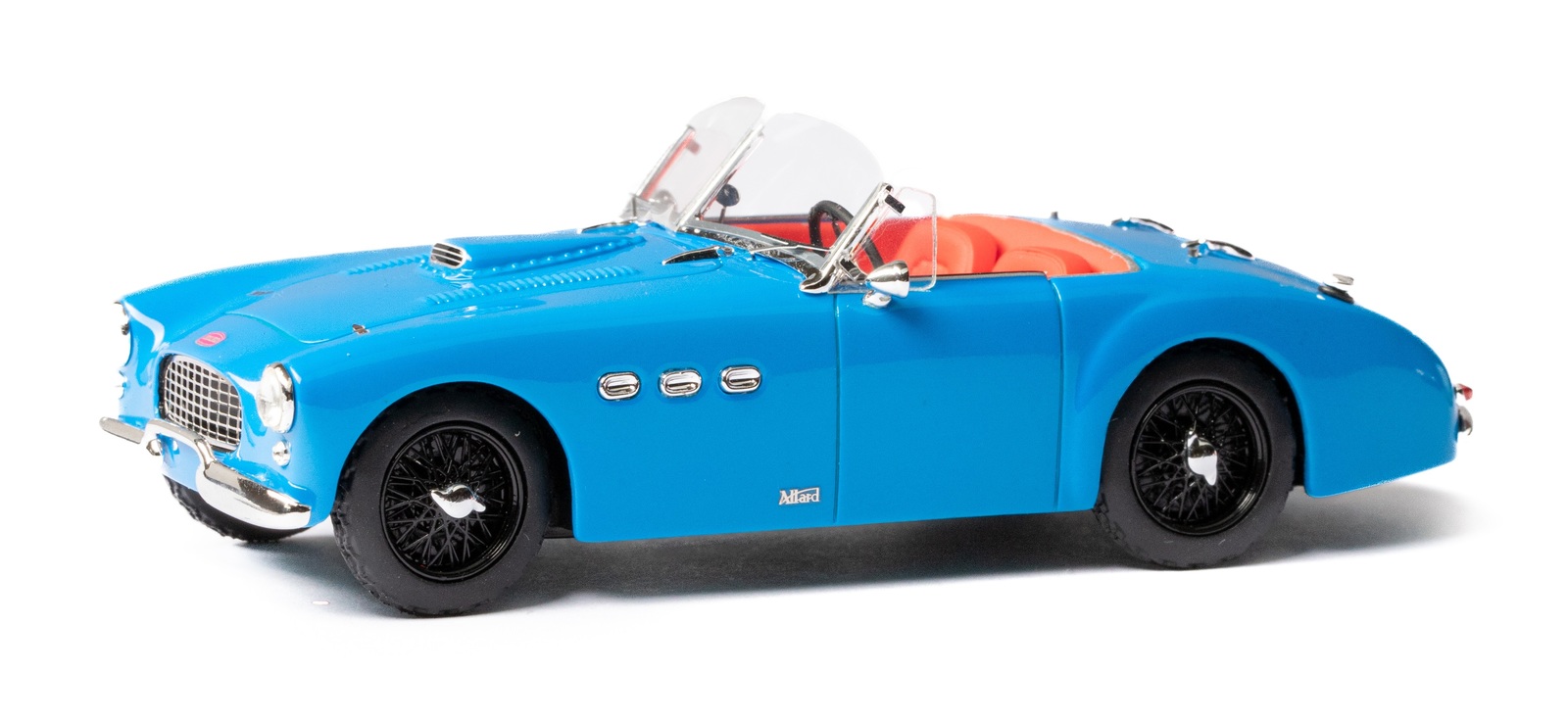 Modellino Esval 1:43 Allard K3 Roadster 1953 – Blu, Resina – Nuovo 2024