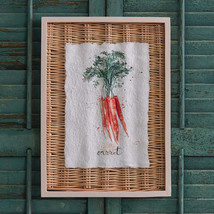 Framed Carrot Basket Art - £62.63 GBP