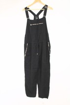 Aritzia Wilfred Free M Valletta Black Cropped Lyocell Twill Overalls - £32.54 GBP
