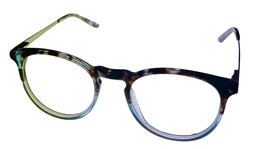 Tony Hawk Mens Blue Gradient Round Plastic Eyewear Frame 554. 49mm - £35.95 GBP