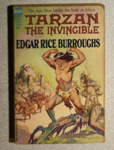 Tarzan The Invincible Edgar Rice Burroughs (F-189) Ace Paperback Frazetta Cover - £11.86 GBP