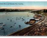 Palisades of the Hudson River New York NY UNP DB Postcard V21 - $2.92