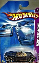 2008 Hot Wheels #01 Team: Ford Racing FORD GTX1 Black w/Gold - $8.00