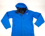 The North Face Mens Sz Small Blue Hyvent Waterproof Raincoat Hooded Jacket - $29.60