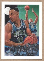 1991-92 Hoops #518 Tony Campbell Minnesota Timberwolves - $1.89