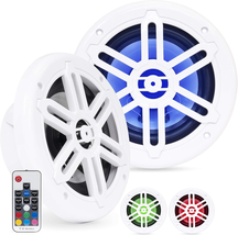 BMRGBWH 500 Watt Peak White Pair of 6.5-Inch 2-Way Water-Resistant Marine - €128,76 EUR