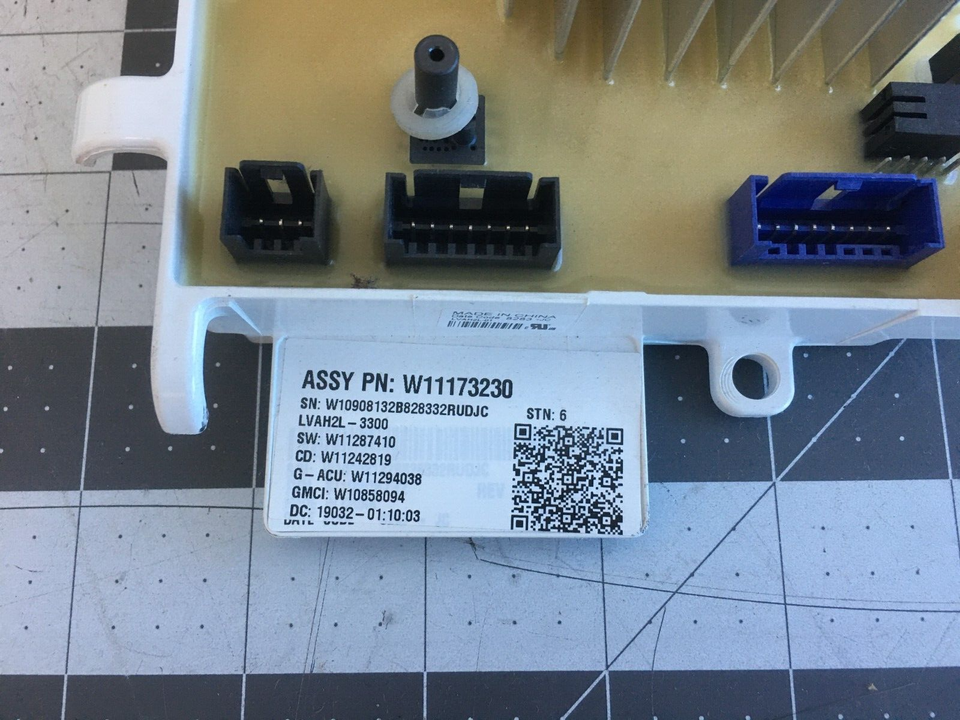 Whirlpool Washer Control Board P# W11173230 Item image 2