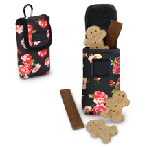 Dog Treat Carrying Pouch with Internal Pockets and Carabiner Clip - $14.24