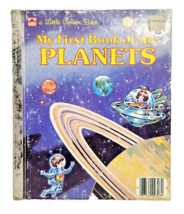 My First Book of the Planets 1985 Book F VTG Kids Hardcover Little Golden Book - £9.70 GBP