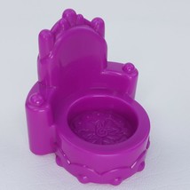 Fisher Price Little People Lil Kingdom Castle Replacement Purple Throne Chair - £2.32 GBP