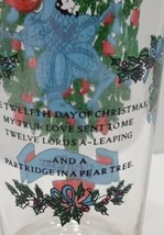 The Twelve Days of Christmas Glass, 5 1/2&quot; - 12th Day - Twelve Lords - £6.29 GBP