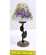 Glynda Turley Hand Painted and Signed Tea Light Candle Fairy Lamp Retired - $33.69 CAD