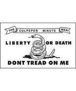 Culpeper Liberty or Death Gadsden Flag - 3x5 Ft - £15.84 GBP