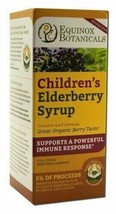 New Equinox Botanicals Elderberry Syrup Childrens 4 Oz - $21.79