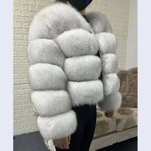 Luxury Womens Fox Fur Coat Paris-Luxury - $213.90+