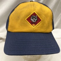 trucker hat baseball Cap Patch SnapBack Wolf Cub Scouts Embroidered - $59.99