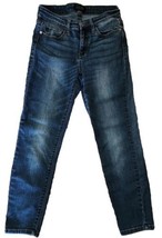 Judy Blue Jeans Womens 5 27 Ankle Crop Distressed Pockets Mid Rise Relax... - £20.74 GBP