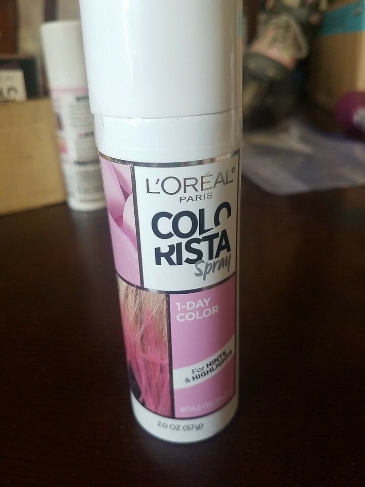 Loreal Paris Colorista Spray 1-Day Color Pastel Pink Spray 2.0 Oz - $14.73