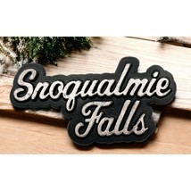 Snoqualmie Falls Refrigerator Magnet Vintage Washington Travel Souvenir - $10.49