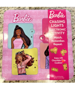 New - BARBIE Chasing Lights Electronic Activity w/ Chocolate Chip Cookies - $34.16 CAD