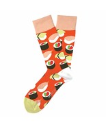 SUSHI Fun Novelty Socks Two Left Feet Med/Large Dress SOX Casual Sashimi... - $17.09 CAD