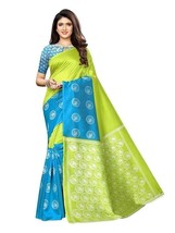Sari en soie imprimé femme avec chemisier sari Satrani - £1.57 GBP
