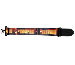 Peavey Marvel Ironman Polyester 2&quot; Wide Electric Acoustic Guitar Strap New - $27.99