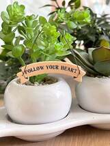 Small Ribbon Word Hanger - Follow Your Heart - $51.00 MXN Small Ribbon Word Hanger - Follow Your Heart - $51.00 MXN