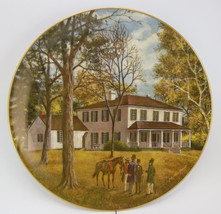 John Alan Maxwell Gorham Porcelain Collector Plate Historical House Liberty Hall - £9.49 GBP