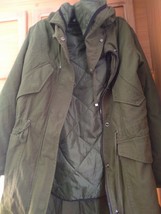 Womens Jackets - Asos Size 4 Cotton Green Jacket - £17.98 GBP