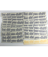 BUT DID YOU DIE Lot of 20 Decals Window Stickers for Autos, Notebooks, 4x4 - $12.07 CAD