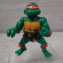Vintage 1988 Teenage Mutant Ninja Turtles Playmates Tmnt Michaelangelo Figure - £6.68 GBP
