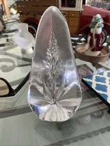 mats jonasson art glass With Flowers - $49.50