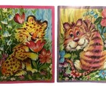 Safari Lot of 2 Used Signed Vintage Get Well and Happy Birthday Greeting... - $17.15