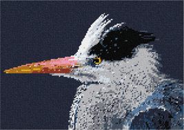 Pepita Needlepoint Canvas: Grey Heron Up Close, 12&quot; x 8&quot; - £66.48 GBP+