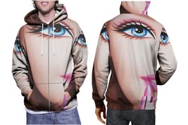 Barbie Doll Make Up Lipstick   Mens Graphic Pullover Hooded Hoodie - £27.92 GBP+