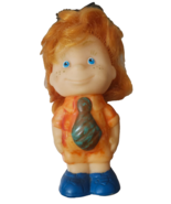 1970s USSR Russian Soviet Rubber Toy Doll Little BOY - $11.40