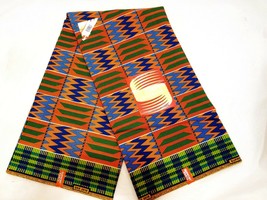 2 Pcs African Print Kids Kente Skirt Clip Bow. Sz 18-24 months, 3t/4t 4/... - £18.04 GBP+