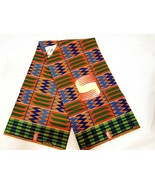2 Pcs African Print Kids Kente Skirt Clip Bow. Sz 18-24 months, 3t/4t 4/... - £18.21 GBP+